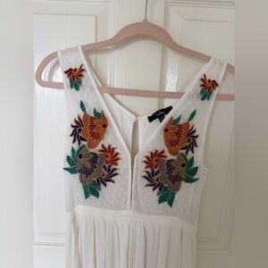 Lulus ‘Ticket to Paradise’ Embroidered Maxi Dress